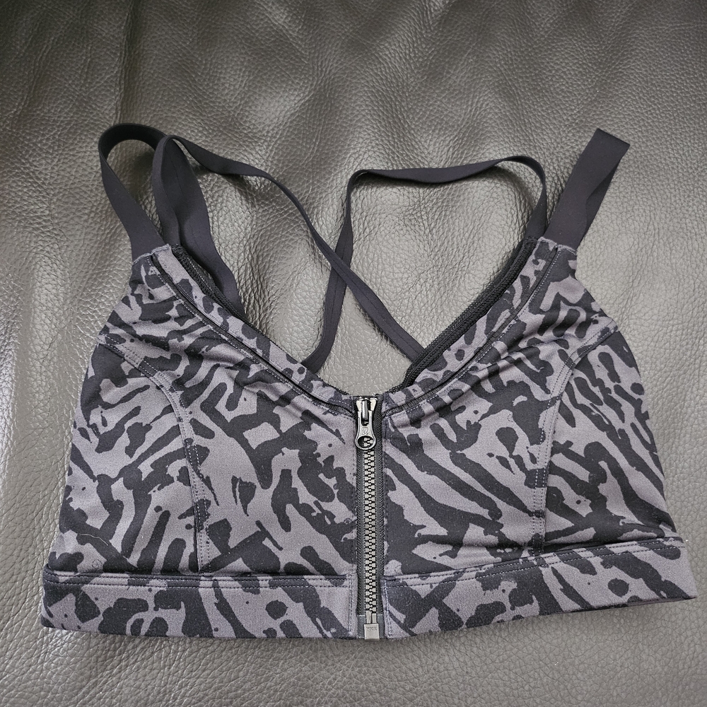 Lululemon Hot To Street Front Zip Up Bra
